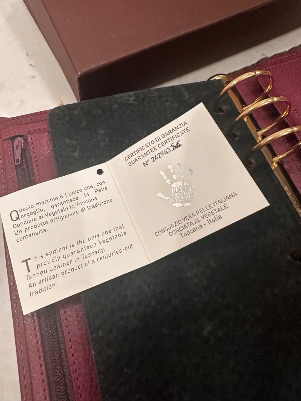Gillio personal size 6 ring planner